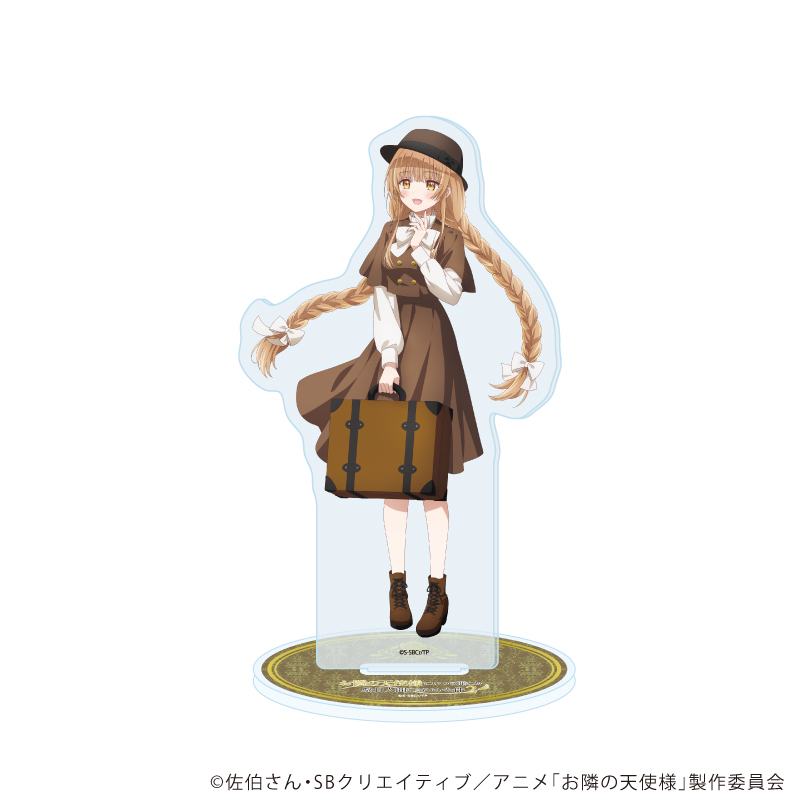 【A3】アクリルスタンド「お隣の天使様にいつの間にか駄目人間にされていた件」14/椎名真昼 旅装ver.（描き下ろしイラスト）