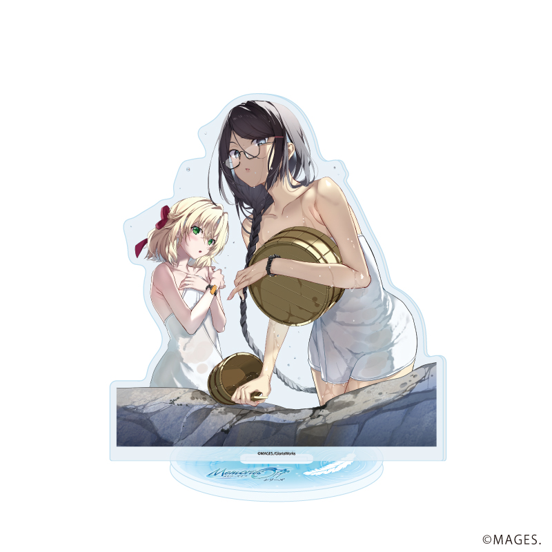 【A3】アクリルスタンド「メモリーズオフシリーズ」42/嘉神川ノエル&日紫喜瑞羽（描き下ろしイラスト）