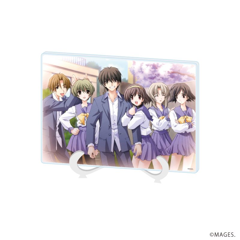 【A3】アクリルアートボード（A5サイズ）「メモリーズオフシリーズ」11/A（公式イラスト）