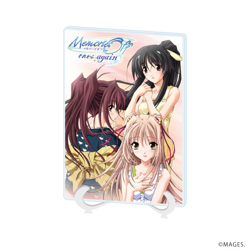 【A3】アクリルアートボード（A5サイズ）「メモリーズオフシリーズ」14/D（公式イラスト）