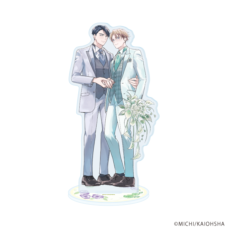 【A3】アクリルスタンド「佐倉主任はZ世代がわからない。」02/佐倉昭人&藍井悠真（描き下ろしイラスト）