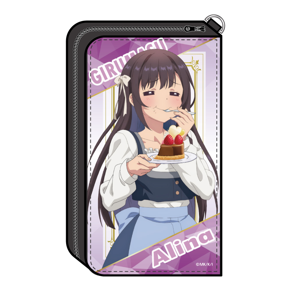 【みどびよ！】ギルドの受付嬢ですが、残業は嫌なのでボスをソロ討伐しようと思います ミニウォレット アリナ・クローバー