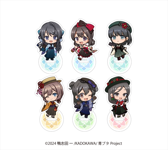 【リアライズ】青春ブタ野郎はサンタクロースの夢を見ない ランダムミニキャラアクリルスタンド 1BOX入数：6