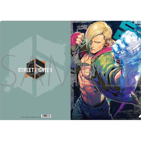 【ムービック】ストリートファイター6 クリアファイル/エド