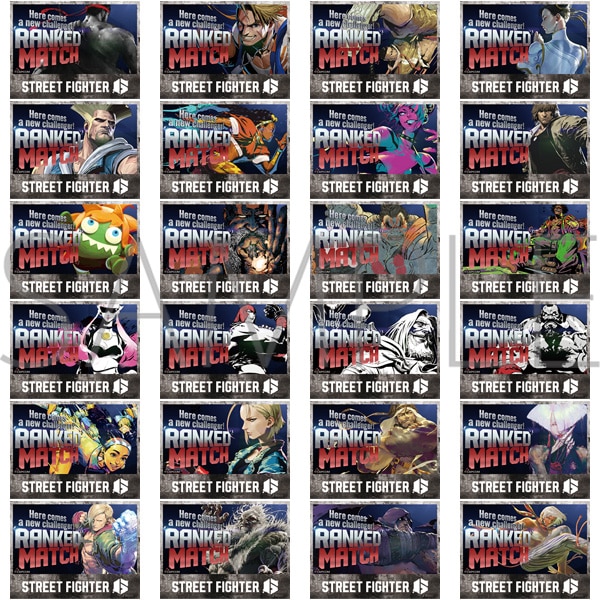 【ムービック】ストリートファイター6 ぺたコレクション 1BOX入数：12