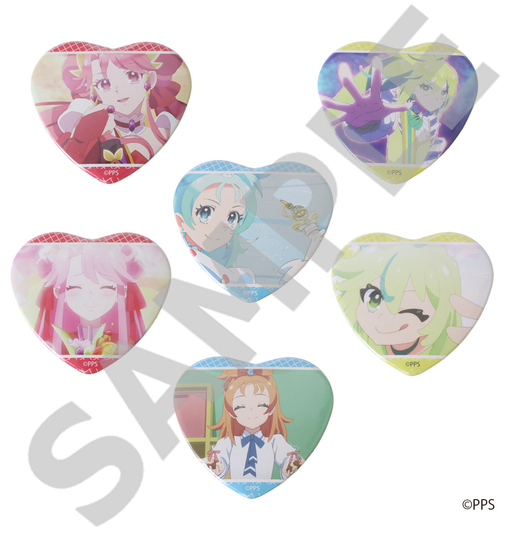 【アイライツ】プリンセッション・オーケストラ トレーディングハート缶バッジコレクション 1BOX入数：6