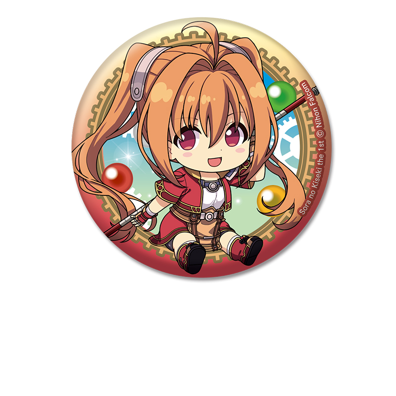 【ペンギンパレード】空の軌跡 the 1st ぺたん娘缶バッジ エステル