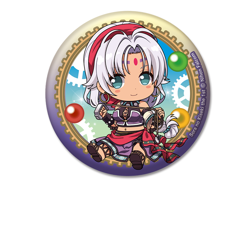 【ペンギンパレード】空の軌跡 the 1st ぺたん娘缶バッジ シェラザード