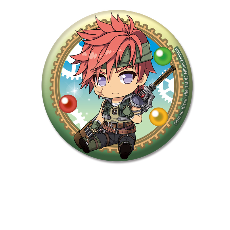 【ペンギンパレード】空の軌跡 the 1st ぺたん娘缶バッジ アガット