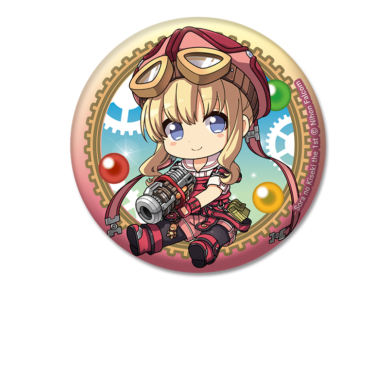 【ペンギンパレード】空の軌跡 the 1st ぺたん娘缶バッジ ティータ