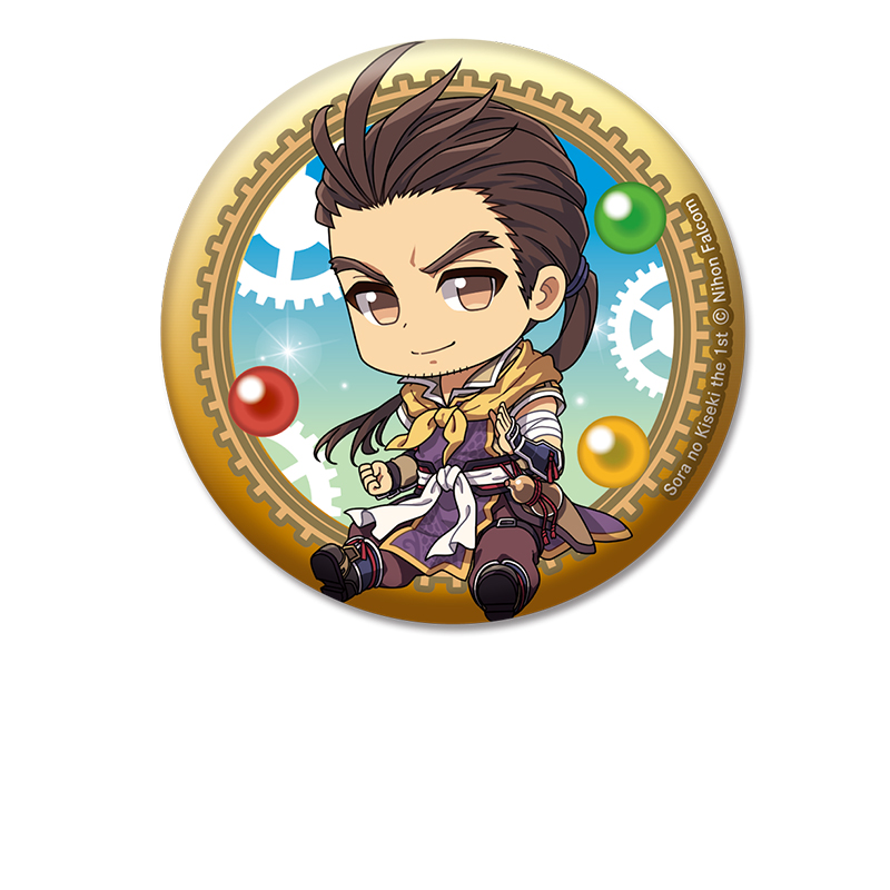 【ペンギンパレード】空の軌跡 the 1st ぺたん娘缶バッジ ジン