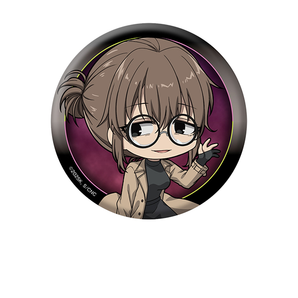 【ペンギンパレード】よふかしのうた Season2 ぺたん娘缶バッジ 鶯 餡子