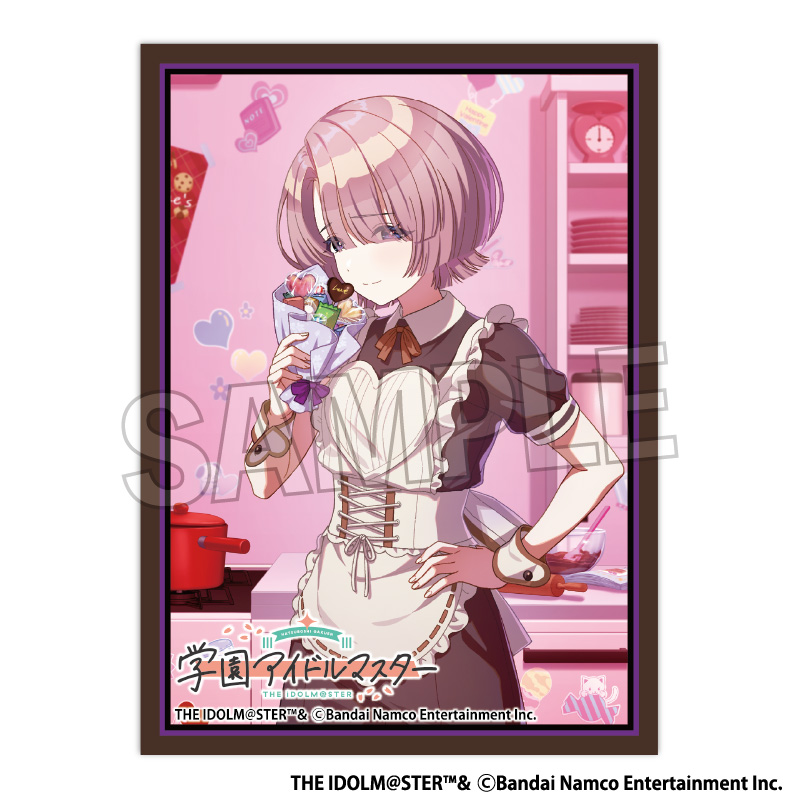 【PROOF】学園アイドルマスター イラストスリーブMAT Fluorite '25バレンタイン 有村麻央