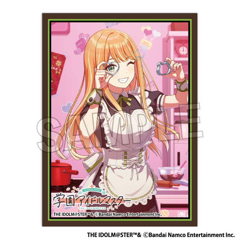 【PROOF】学園アイドルマスター イラストスリーブMAT Tame-Lie-One-Step '25バレンタイン 紫雲清夏