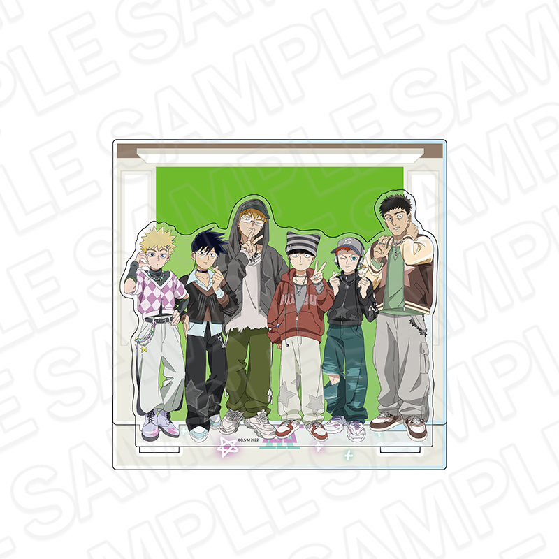 【コンテンツシード】モブサイコ100 アクリルジオラマ プリントシール風 ver.