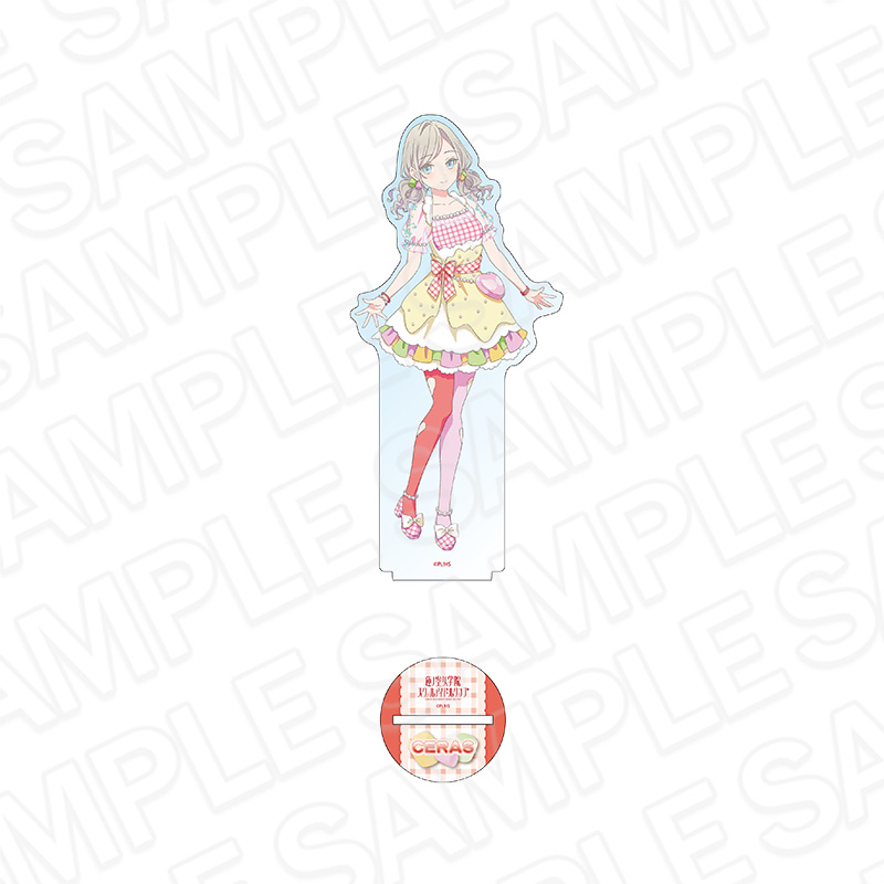 【コンテンツシード】ラブライブ！蓮ノ空女学院スクールアイドルクラブ デカアクリルスタンド セラス 柳田 リリエンフェルト Cafe party ver.