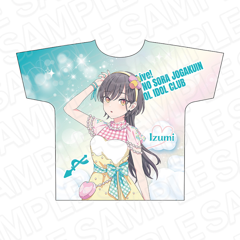 【コンテンツシード】ラブライブ！蓮ノ空女学院スクールアイドルクラブ フルグラフィックTシャツ 桂城 泉 Cafe party ver.
