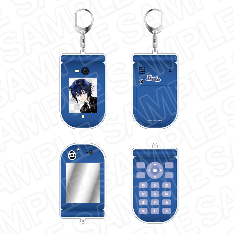 【コンテンツシード】しゅごキャラ！ ガラケーキーホルダー 月詠イクト