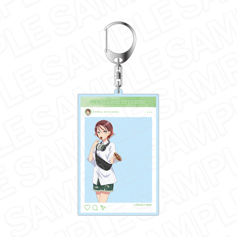 【コンテンツシード】前橋ウィッチーズ SNS風アクリルキーホルダー 北原 キョウカ 夏私服 ver.