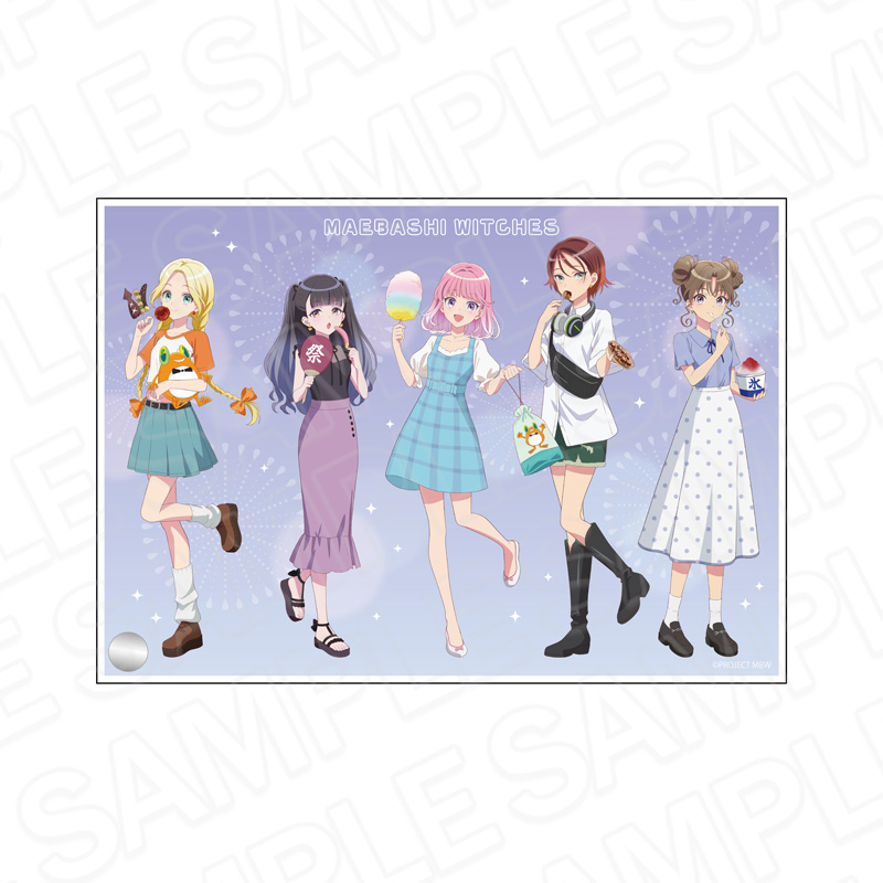 【コンテンツシード】前橋ウィッチーズ ミニアクリルアート 夏私服 ver.