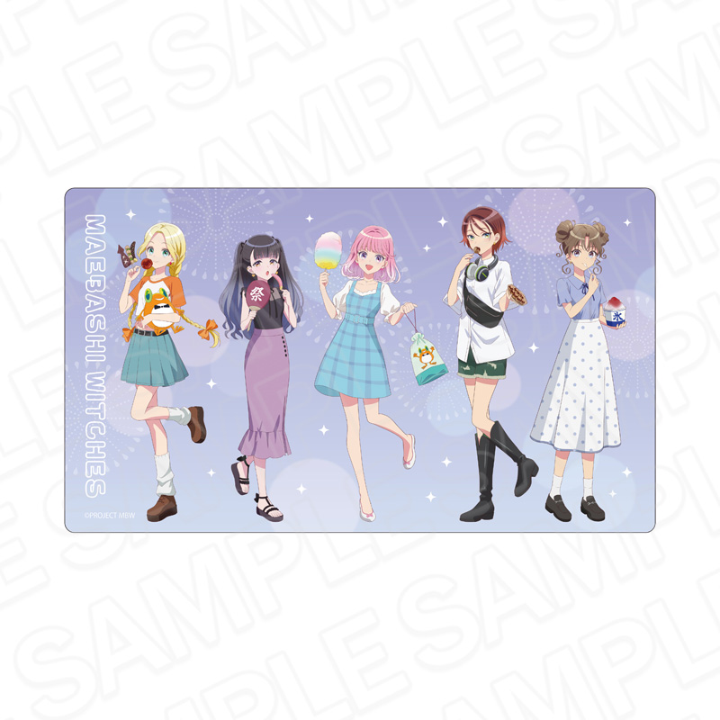 【コンテンツシード】前橋ウィッチーズ ラバーデスクマット 夏私服 ver.