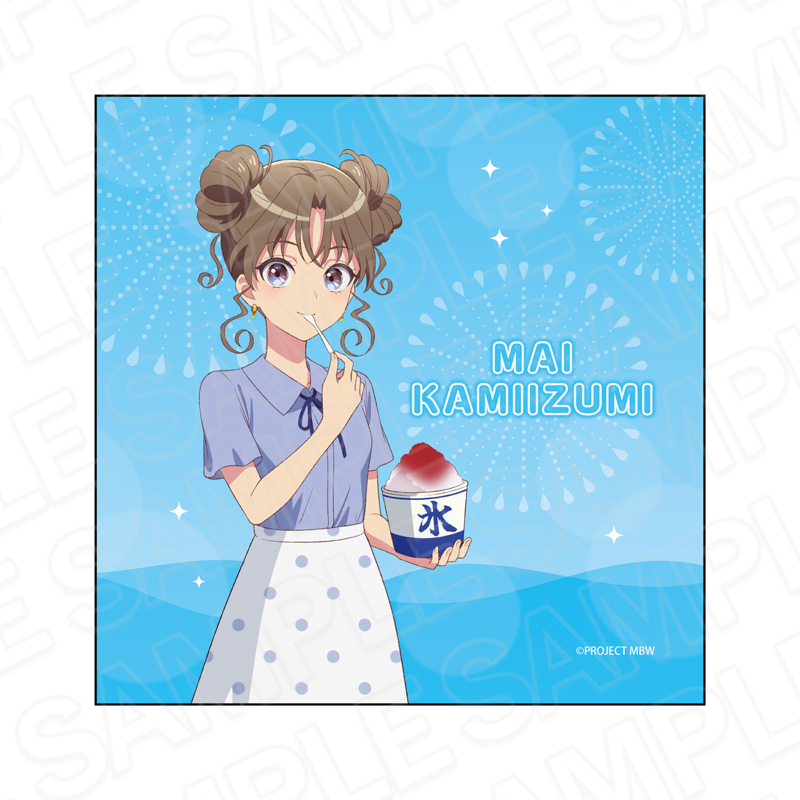 【コンテンツシード】前橋ウィッチーズ マイクロファイバー 上泉 マイ 夏私服 ver.