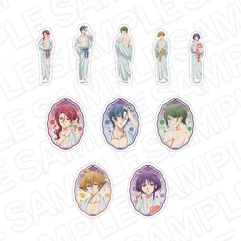 【コンテンツシード】美男高校地球防衛部ハイカラ！ ダイカットステッカー（ブラインド） Night ver.