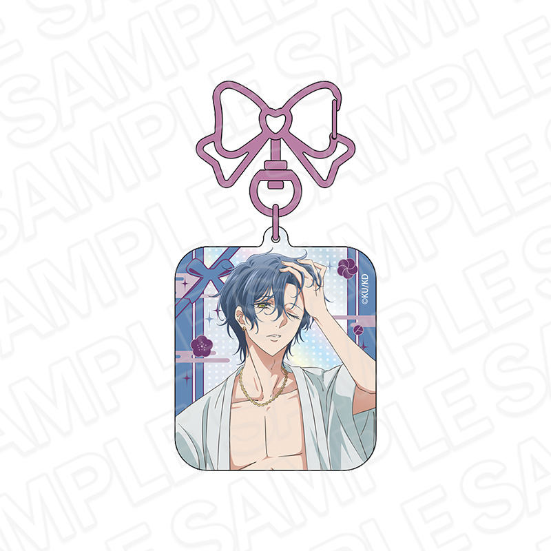 【コンテンツシード】美男高校地球防衛部ハイカラ！ オーロラキーホルダー 酸ヶ湯 愛琉志 Night ver.