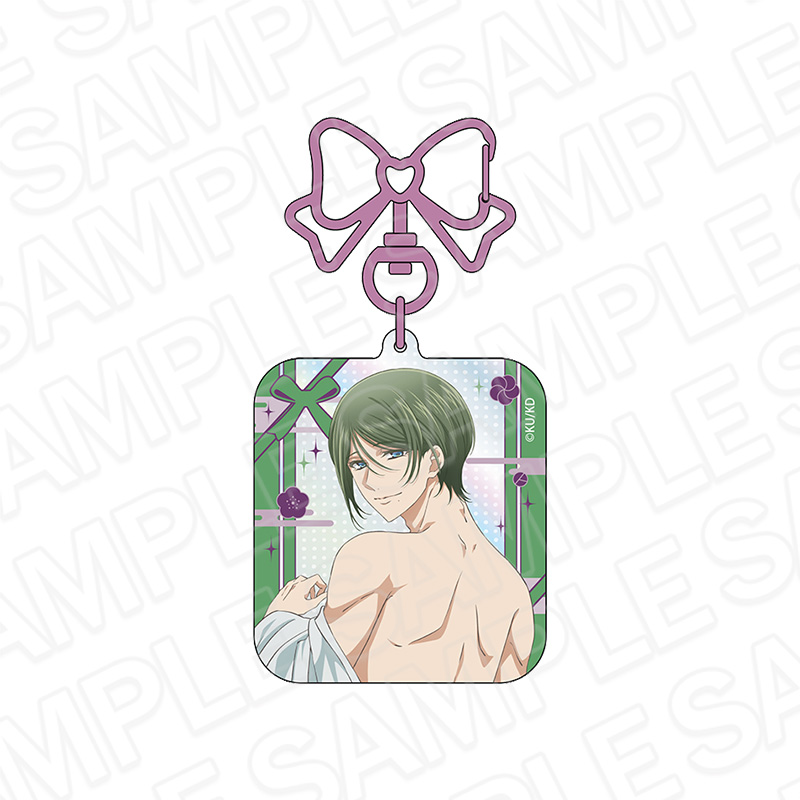 【コンテンツシード】美男高校地球防衛部ハイカラ！ オーロラキーホルダー 卯花 惣輔 Night ver.