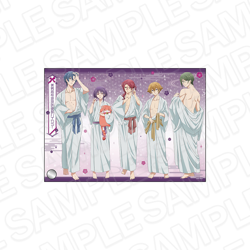 【コンテンツシード】美男高校地球防衛部ハイカラ！ ミニアクリルアート Night ver.