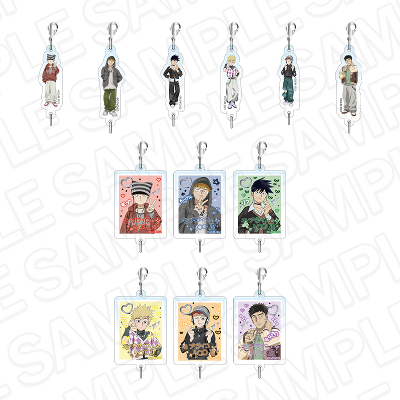 【コンテンツシード】モブサイコ100 つながるアクリルキーホルダー（ランダム） プリントシール風 ver. 1BOX入数：12