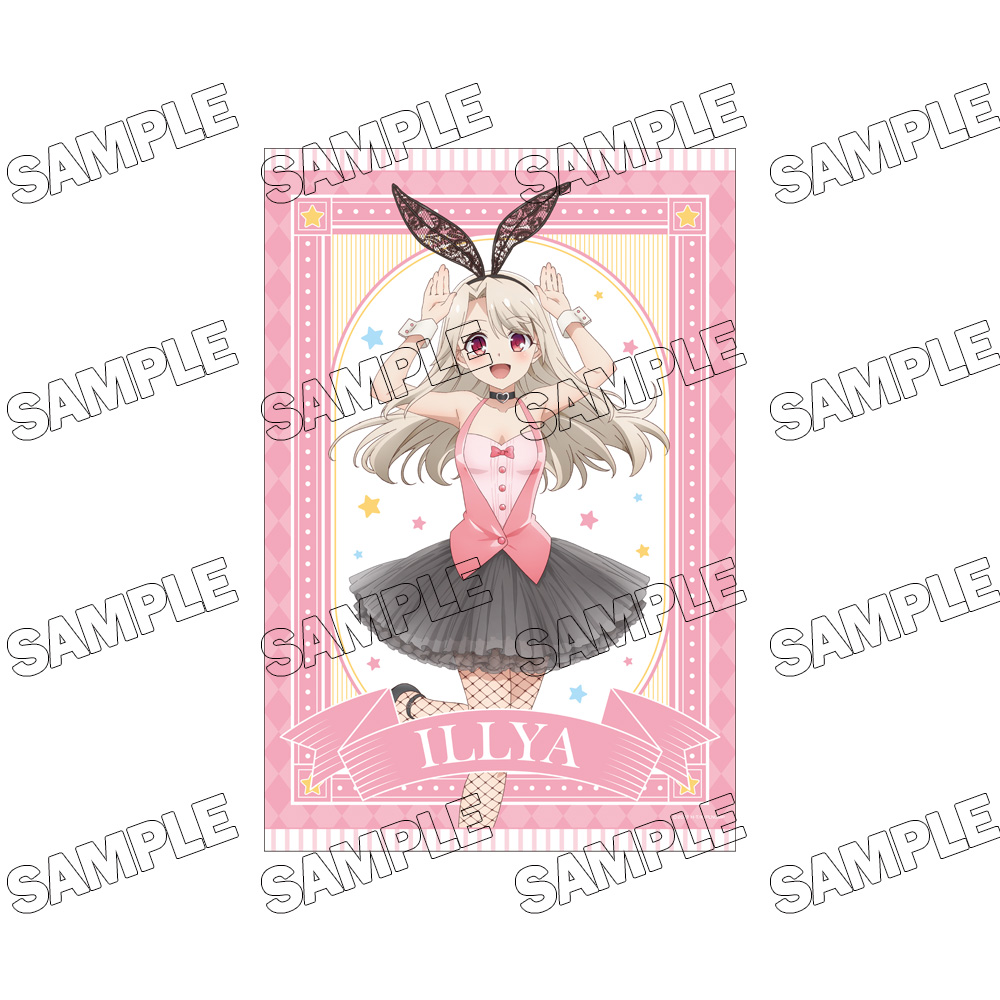 【メディコス・エンタテインメント】劇場版「Fate/kaleid liner プリズマ☆イリヤ Licht 名前の無い少女」描き下ろしB2タペストリー【バニーVer.】（1）イリヤ