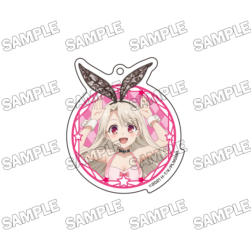 【メディコス・エンタテインメント】劇場版「Fate/kaleid liner プリズマ☆イリヤ Licht 名前の無い少女」描き下ろしアクリルキーホルダー【バニーVer.】（1）イリヤ