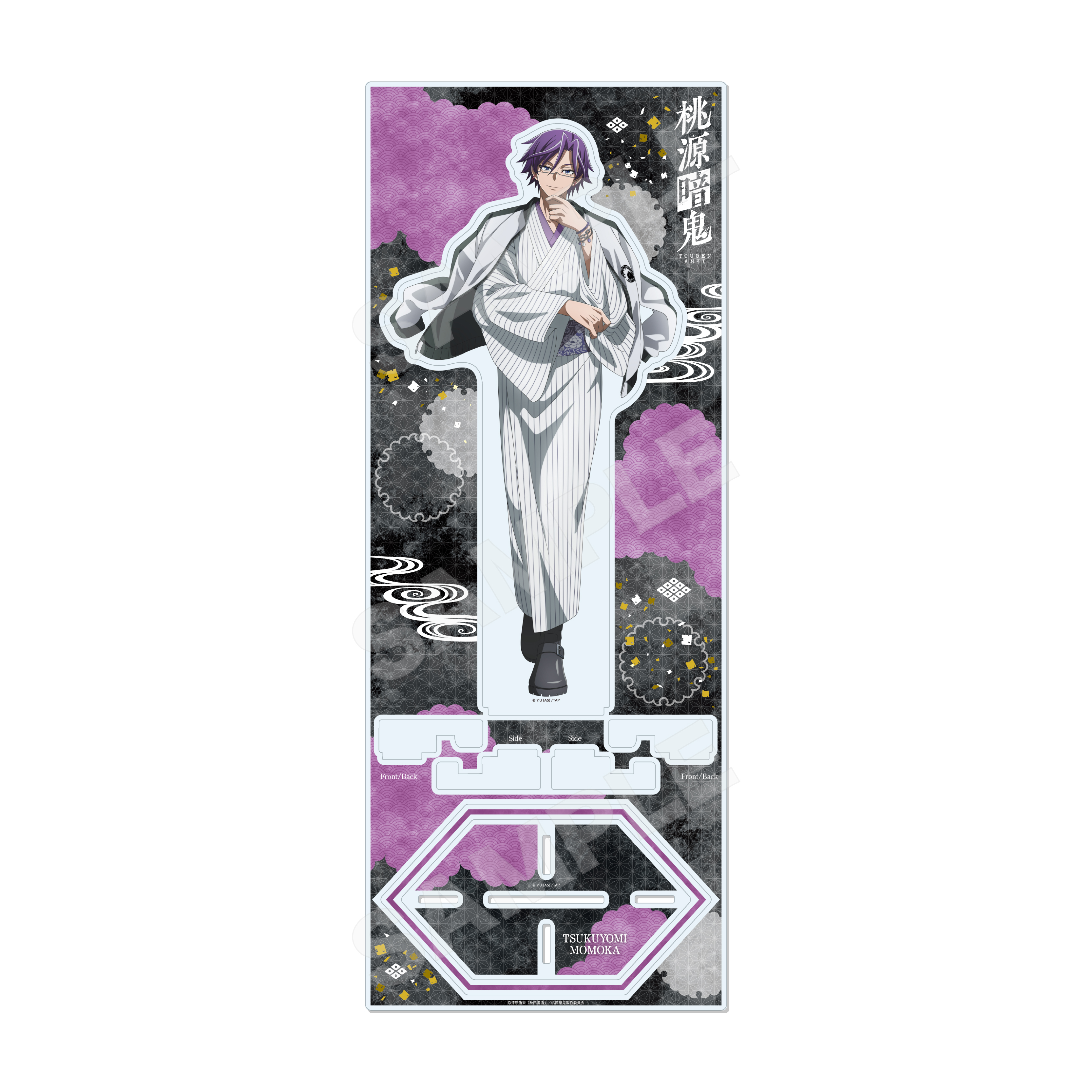 【CS.FRONT】桃源暗鬼 スカジャン×着物ver. アクリルスタンド（L） /06 桃華 月詠