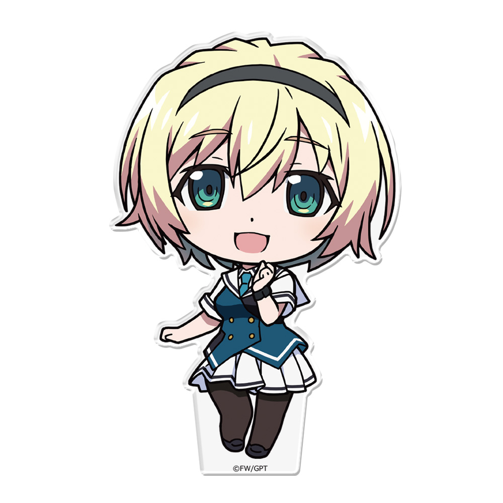 【アズメーカー】グリザイア：ファントムトリガー ぷにこれ！アクリルフィギュア（スタンド付） クリス