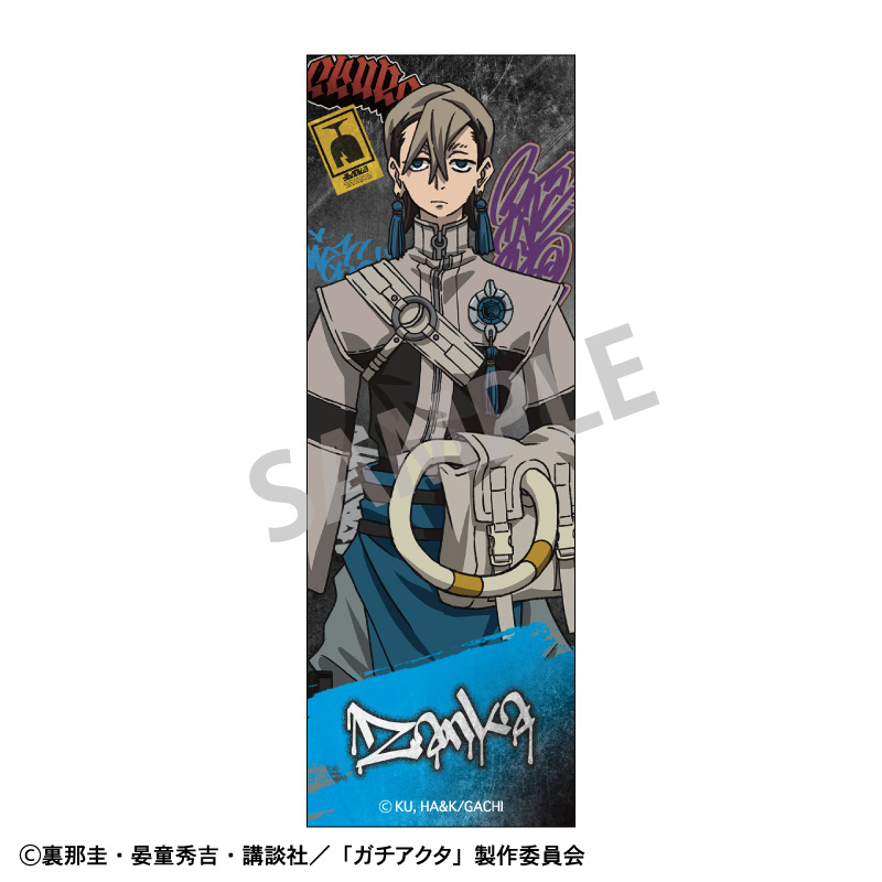 【カミオジャパン】ガチアクタ ロングスクエア缶バッジ ザンカ