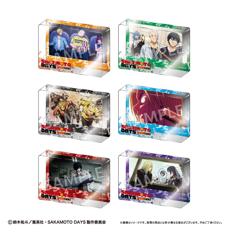【タピオカ】SAKAMOTO DAYS アクリルブロックコレクション 1BOX入数：6