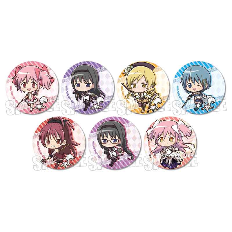 【ベルハウス】トレーディング缶バッジ 魔法少女まどか☆マギカ/てくトコ 1BOX入数：7