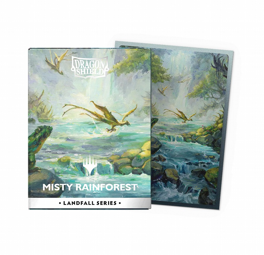 【ARCANE TINMEN】AT-16501 Landfall Series - Misty Rainforest License Sleeves - Standard size