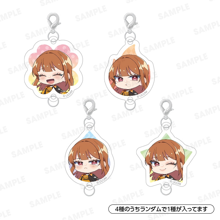 【P2C Studio】【カラフルピーチ】からぴちコレクションvol.2 メンバー別トレーディング連結アクキー（えと Ver.）