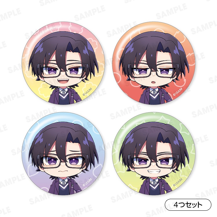 【P2C Studio】【カラフルピーチ】からぴちコレクションvol.2 缶バッジセット（もふ Ver.）