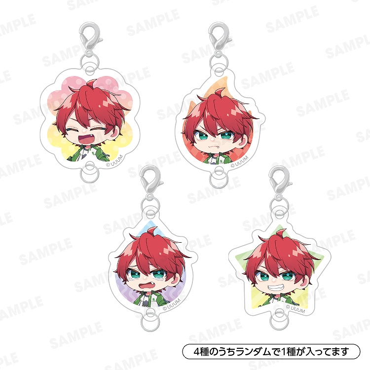 【P2C Studio】【カラフルピーチ】からぴちコレクションvol.2 メンバー別トレーディング連結アクキー（じゃぱぱ Ver.）