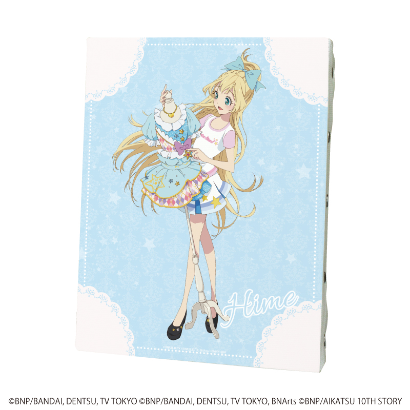 【A3】キャンバスボード「オールアイカツ！大衣装展！！」05/白鳥ひめ（描き下ろしイラスト）