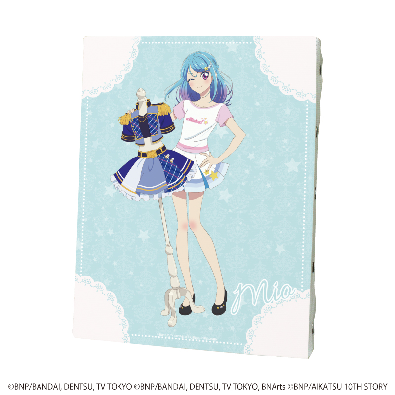 【A3】キャンバスボード「オールアイカツ！大衣装展！！」07/湊 みお（描き下ろしイラスト）