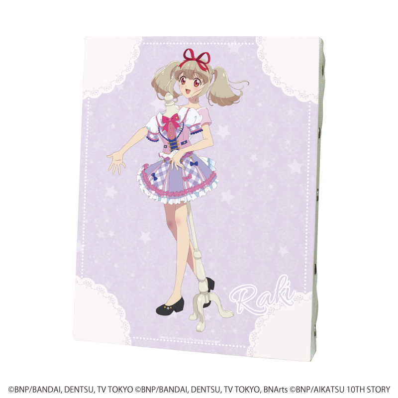 【A3】キャンバスボード「オールアイカツ！大衣装展！！」08/姫石らき（描き下ろしイラスト）