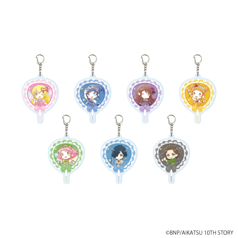 【A3】アクリルキーホルダー「アイカツ！」06/トレーディング（全7種）（グラフアートイラスト） 1BOX入数：7