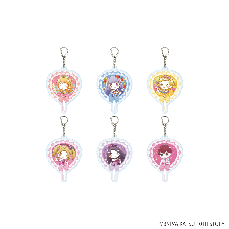 【A3】アクリルキーホルダー「アイカツ！」08/トレーディング（全6種）（グラフアートイラスト） 1BOX入数：6
