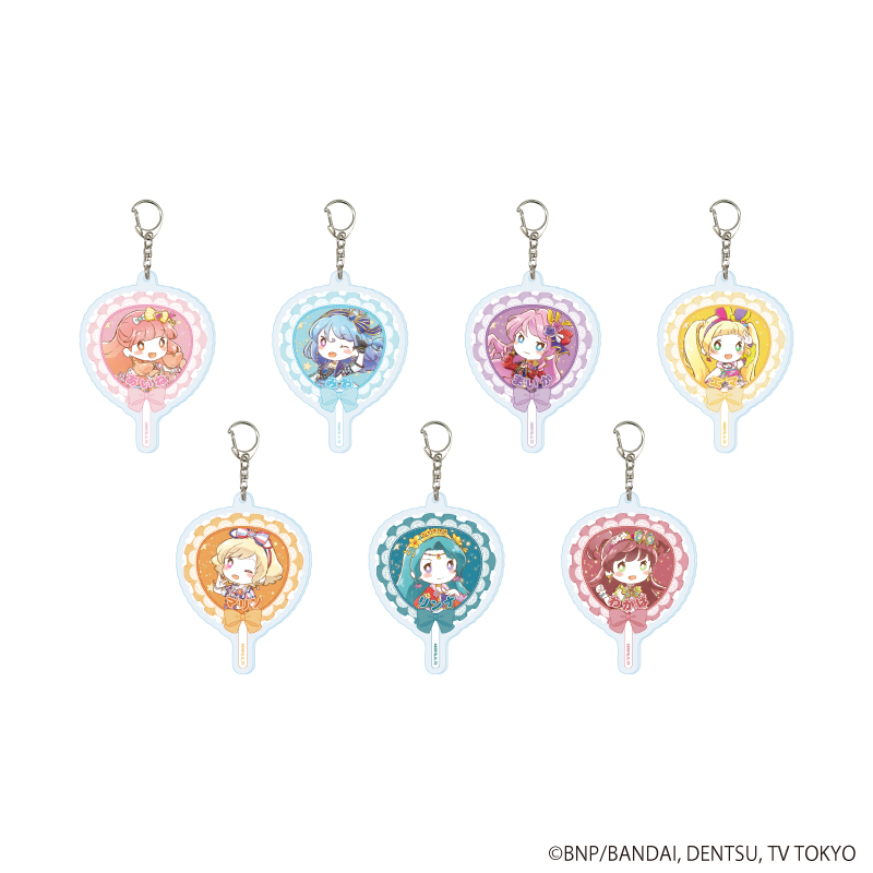 【A3】アクリルキーホルダー「アイカツフレンズ！&オンパレード！」03/トレーディング（全7種）（グラフアートイラスト） 1BOX入数：7