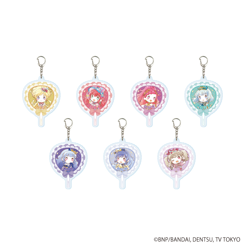 【A3】アクリルキーホルダー「アイカツフレンズ！&オンパレード！」04/トレーディング（全7種）（グラフアートイラスト） 1BOX入数：7