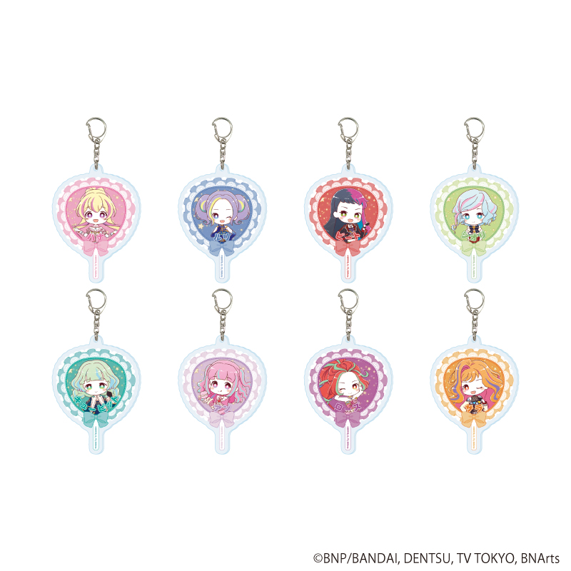 【A3】アクリルキーホルダー「アイカツプラネット！」02/トレーディング（全8種）（グラフアートイラスト） 1BOX入数：8